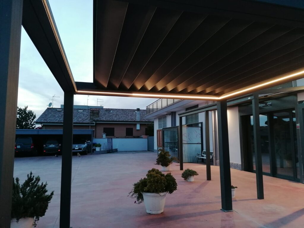 Louvered Roof