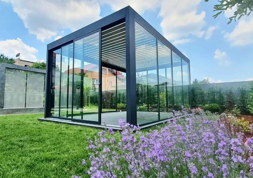 Louvered Roof